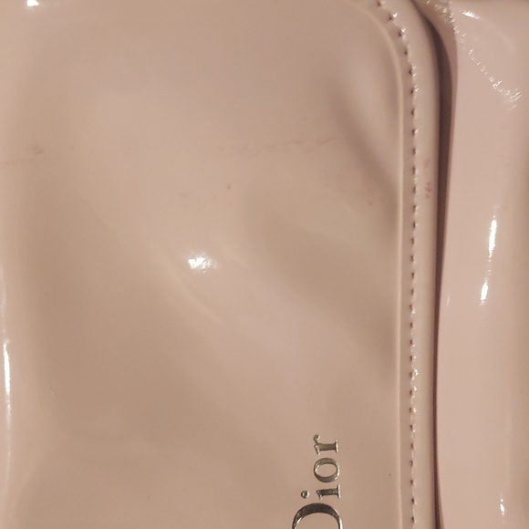 CHRISTIAN DIOR DIOR BEAUTY pink cosmetic perfume makeup bag - Picture 8 of 9